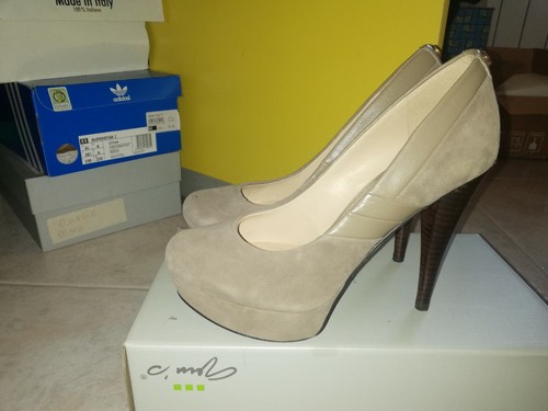 Scarpe chiuse decolte beige - scarpe, decolte'