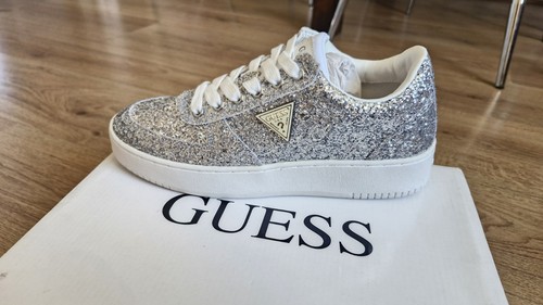 Sneakers basse donna argento